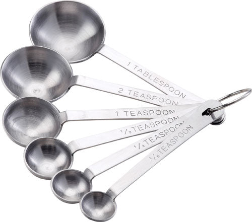 Cuisinart Stainless Steel Magnetic Measuring Spoons | Set of 6