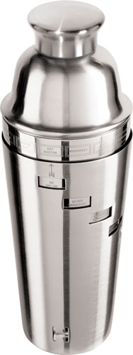 Dial A Drink Shaker Stainless Steel