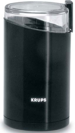 KRUPS GVX212 Burr Mill Coffee Grinder, Black 
