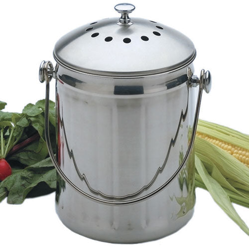 Stainless Steel Compost Bin
