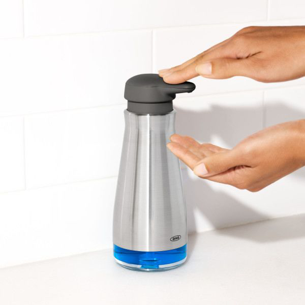 Oxo Good Grips Soap Squirting Dish Scrub — KitchenKapers