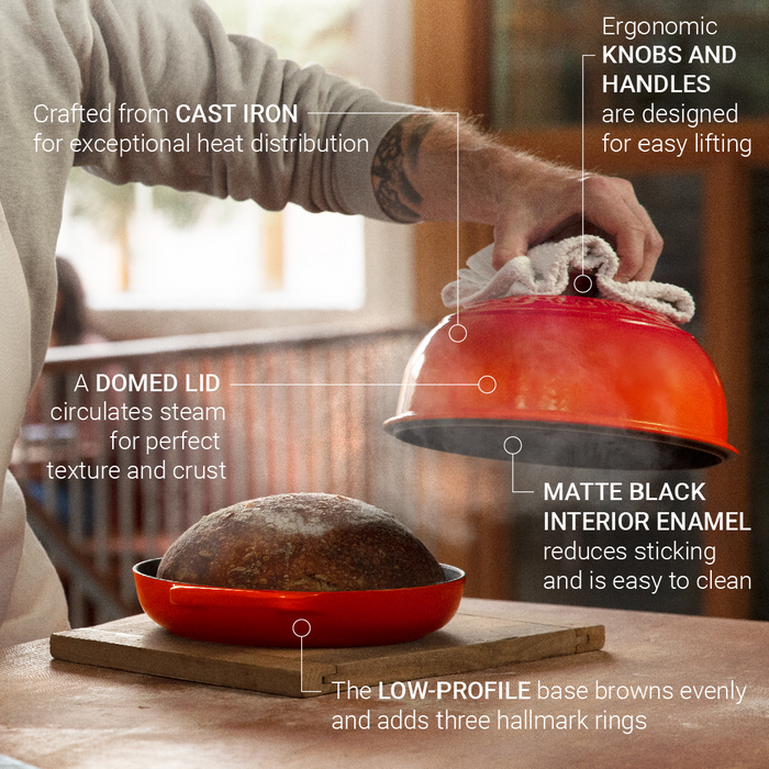 Le Creuset Cast Iron Bread Oven, 1.75 Quart — Kitchen Clique