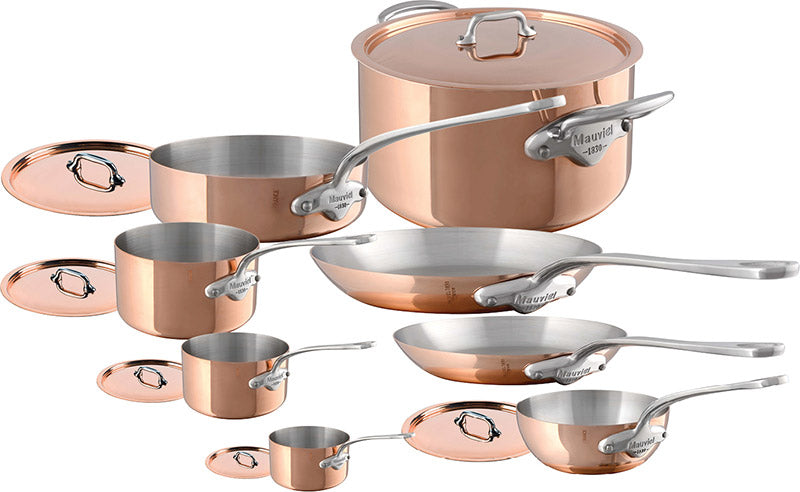 All Clad Copper Core 14 Piece Cookware Set