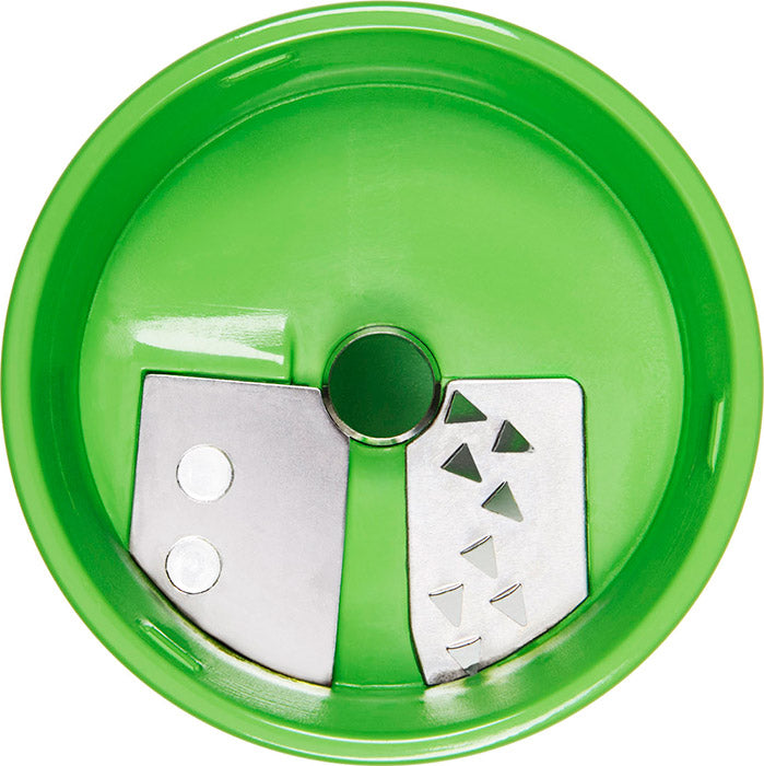 Impeccable Culinary Objects (ICO) Hand Spiralizer Machine, Green/White