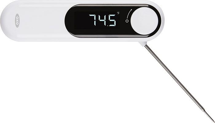 OXO Good Grips Chef's Precision Digital Instant Read Thermometer & Good  Grips Chef's Precision Meat Thermometer, Silver