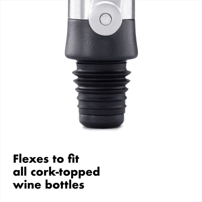 OXO Good Grips Wine Stopper and Pourer Combination Stainless Steel