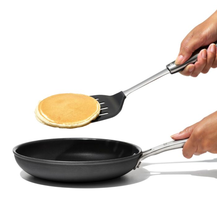 3 PK OXO Good Grips Black 11.25 Long Silicone Flexible Pancake Turner  1071536 for sale online