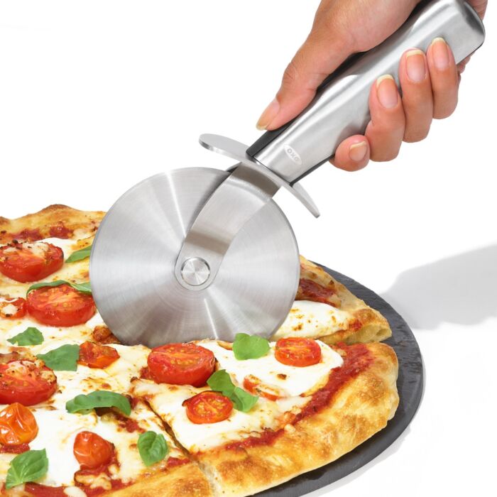 KitchenAid Cooks Silicone Pizza Cutter (Grey)