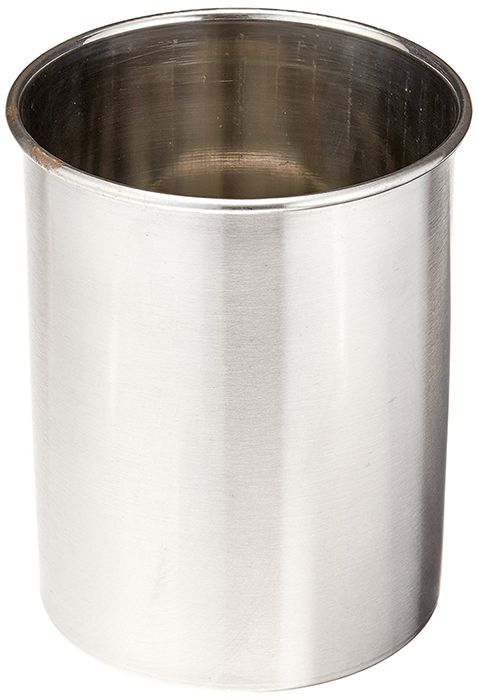 Heavy Metal OGGI Stainless Steel Bucket Planter Utensil Holder